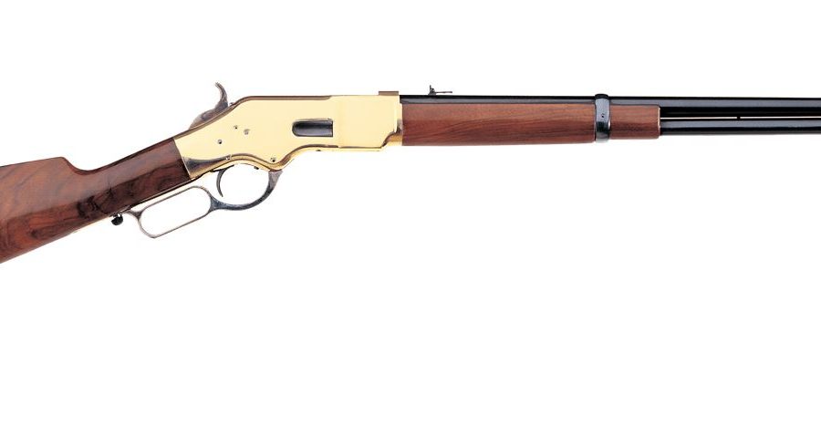1866 CARBINE 38SPL BL/WD 19" BRASS RECEIVER