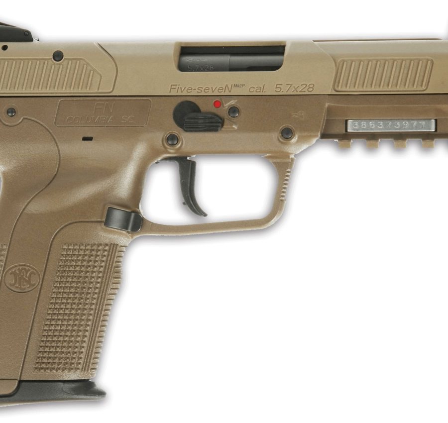 FIVE-SEVEN 5.7X28 FDE 10+1 AS 2-10RD MAGS | ACCESSORY RAIL