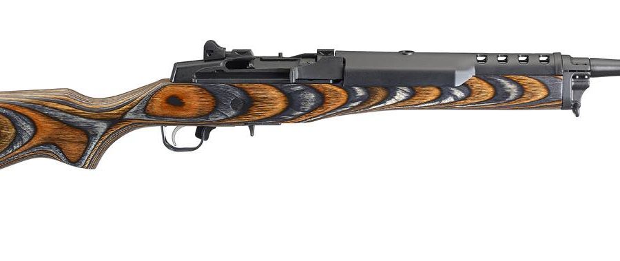 MINI-14 223 BL/CHEVRON LAM 5RD 5886 | CHEVRON LAMINATE STOCK