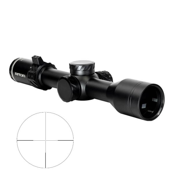 5 PRIMAL 2-12X44 30MM MOA IR MATTE BLACK | SECOND FOCAL