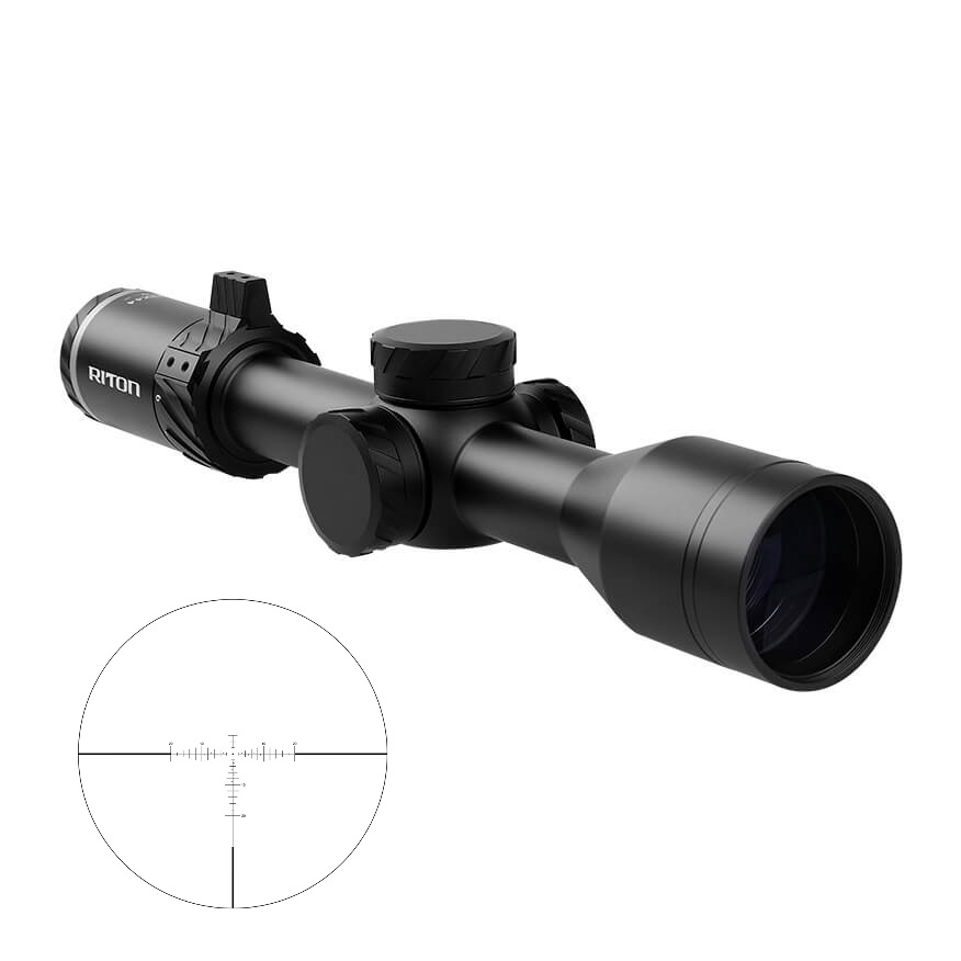 X5 PRIMAL 2-12X44 30MM PHD MATTE BLACK
