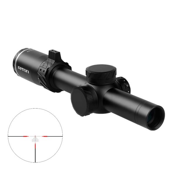 5 TACTIX 1-10X24 30MM FFP MIL MATTE BLACK