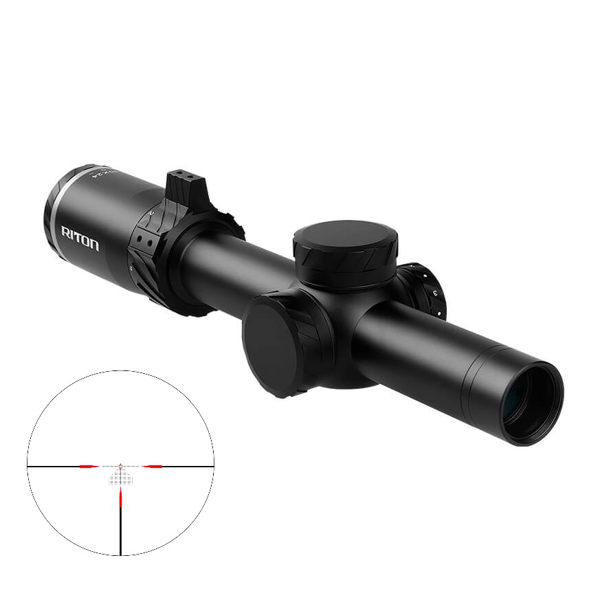 5 TACTIX 1-10X24 30MM FFP MIL MATTE BLACK