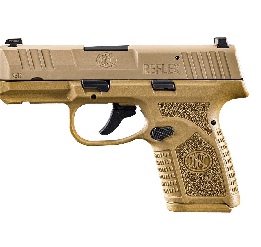 REFLEX 9MM FDE 3.3" 10+1 NMS nan