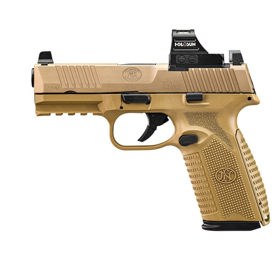FN 510 MRD 10MM FDE 10+1 407C HOLOSUN 407C