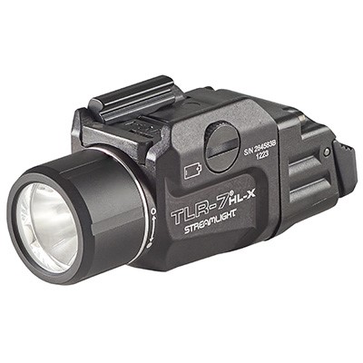 TLR-7HLX 1000LM RAIL MNT BLK USB WEAPON LIGHT