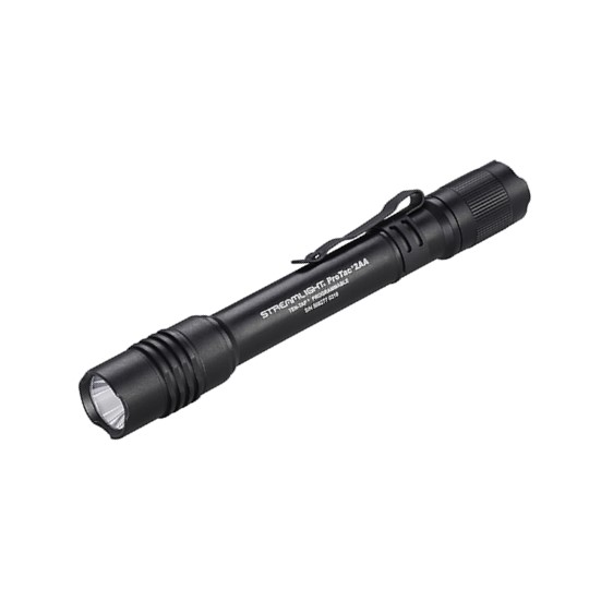 PROTAC 2AA EDC 250LM BLACK EVERYDAY CARRY FLASHLIGHT