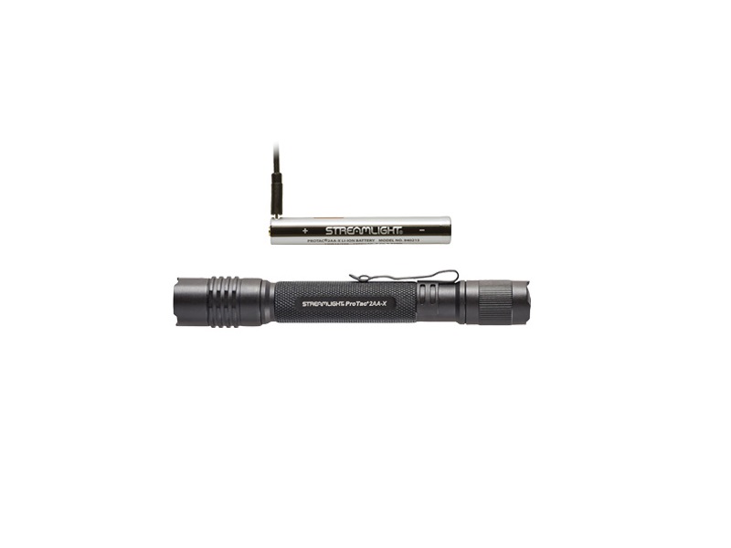 PROTAC 2AA-X USB 550LM BLK TACTICAL FLASHLIGHT