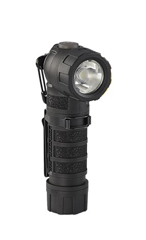 POLYTAC 90X 500LM BLACK RIGHT-ANGLE FLASHLIGHT