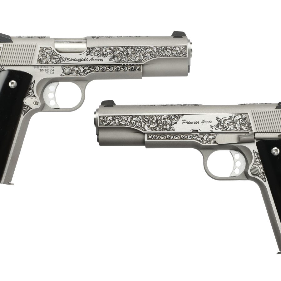 1911 GARRISON 45ACP SS ENG TYLER GUN WORKS PREMIER GRADE