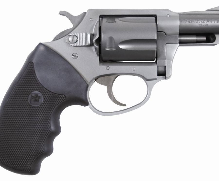 CHARTER SOUTHPAW 38SPC 2" ALUM RUBBER GRIPS / 5-SHOT