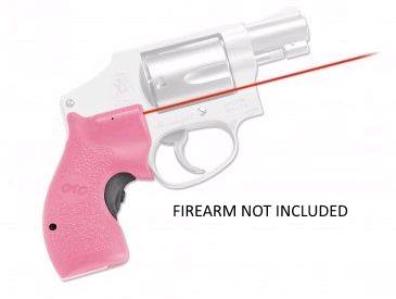 LASERGRIP PINK J-FRAME DEF SER ROUND BUTT/POLYMER GRIP/PINK