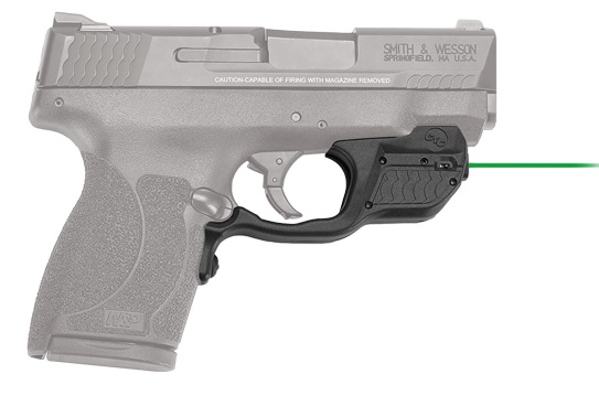 LASERGUARD S&W SHIELD 45 GREEN FRONT ACTIVATION | GREEN LASER