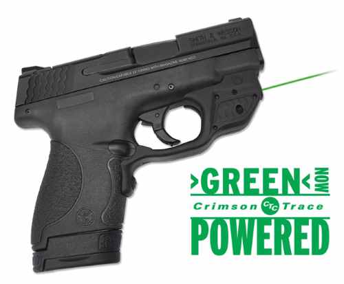 LASERGUARD S&W SHIELD GREEN FRONT ACTIVATION | GREEN LASER