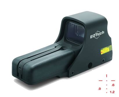 EOTECH 550 MOD 552 AA 308 RET NITE VISION COMPATIBLE HWS
