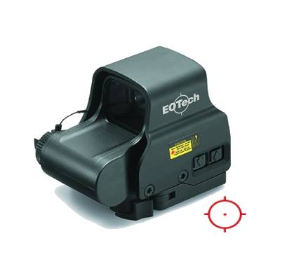 EXPS2 1MOA CR123 SIDE BUTTONS SIDE BUTTONS/SINGLE QD LEVER