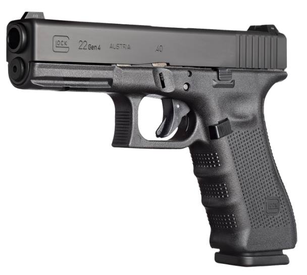 G22 G4 40S&W 15+1 4.49" FS # 3-15RD MAGS | ACCESSORY RAIL