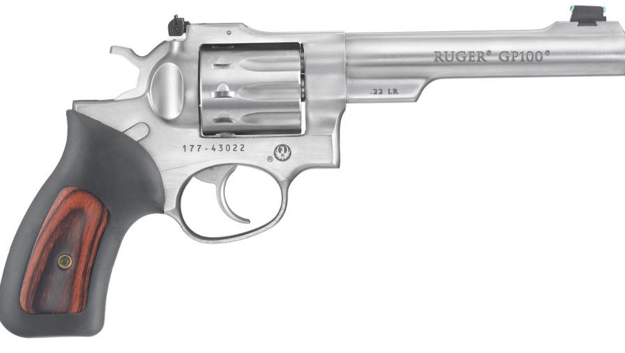 GP100 22LR 10SH 5.5" DA AS SS 1757