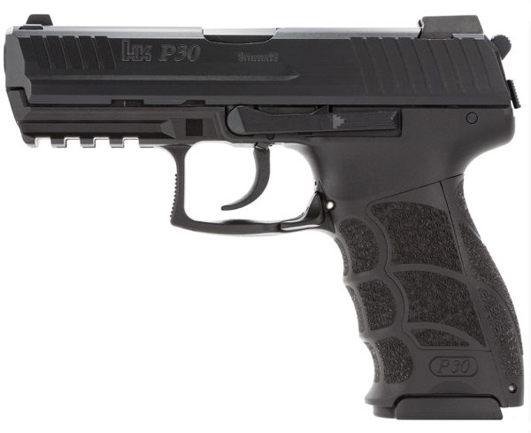 P30 V3 9MM DA/SA 10+1 NS REAR DECOCKER