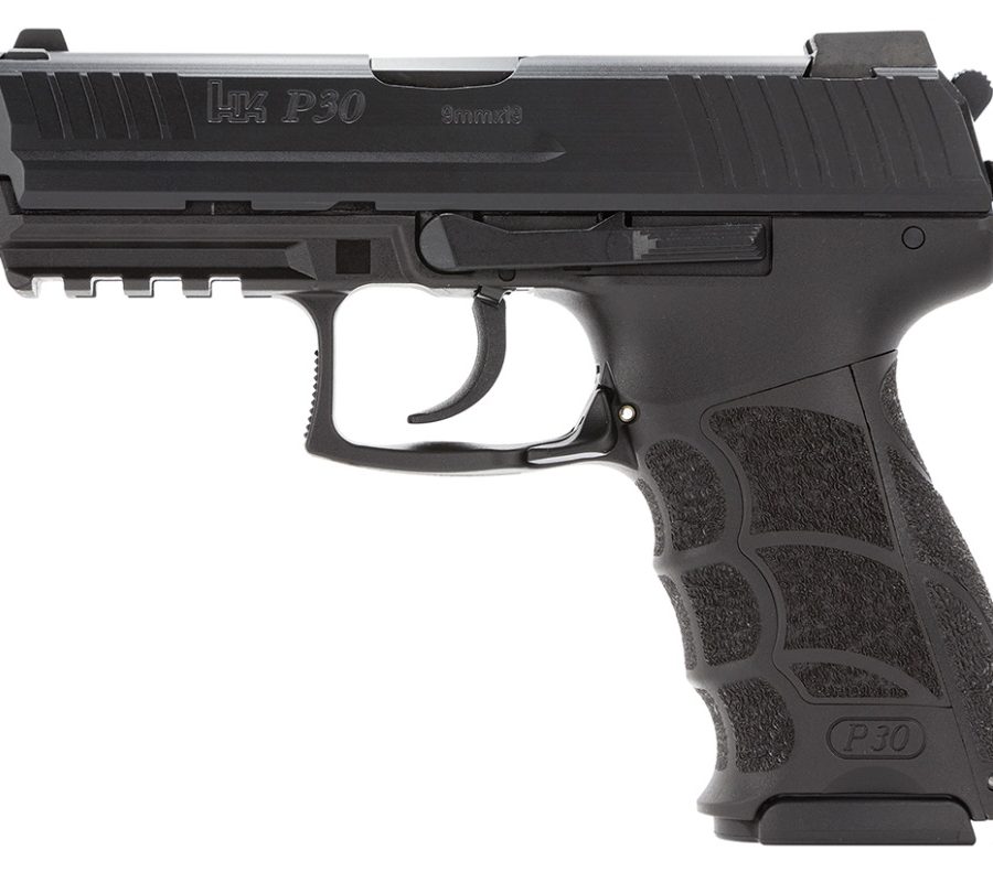 P30 V3 9MM DA/SA 10+1 NS REAR DECOCKER