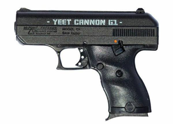 C9 YEET CANNON G1 9MM BLK 3.5" STRIKER FIRE PISTOL | 8+1