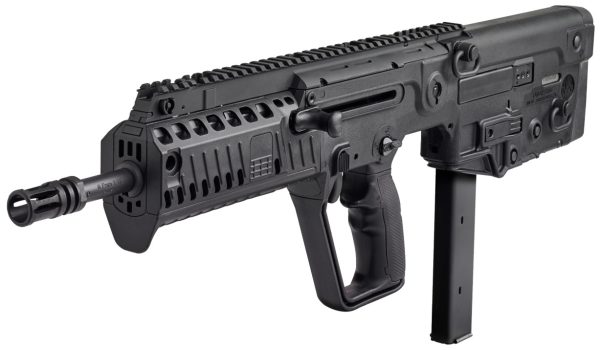 TAVOR X95 9MM BLK 17" 32+1 FLATTOP/BULL PUP/BUIS W/TRITM