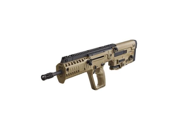 TAVOR X95 5.56 FDE 16.5" 10+1 FLATTOP/BULL PUP/BUIS W/TRITM