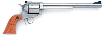 SUPER BLKHAWK 44MAG 10-1/2 SS 0806 UNFLUTED/SQUARE TRG GUARD