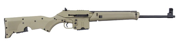 SU-16 223REM BL/TAN 18.4" 10+1 TAN SYNTHETIC STOCK