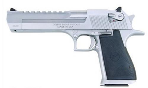 DESERT EAGLE 357M BRUSH CHROME BRUSHED CHROME|BLK RUBBER GRIP