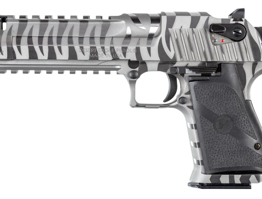 DESERT EAGLE 50AE SS W/STRIPES TIGER STRIPES