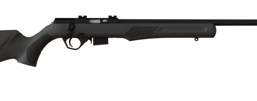 RB22M 22MAG BLK/SYN 21" 5+1 BOLT ACTION