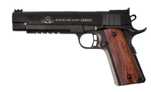 Rock Island Armory M1911-A1 PRO MTCH 45ACP 6" RL#