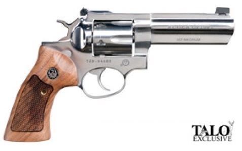 GP100 357MAG 4" HBL POLISH SS 1777