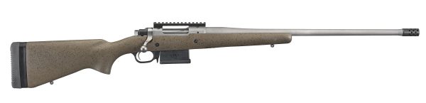 HAWKEYE LR HUNTER 6.5CR SS/LAM 47198|BLK/BRWN LAM STK|22" BBL