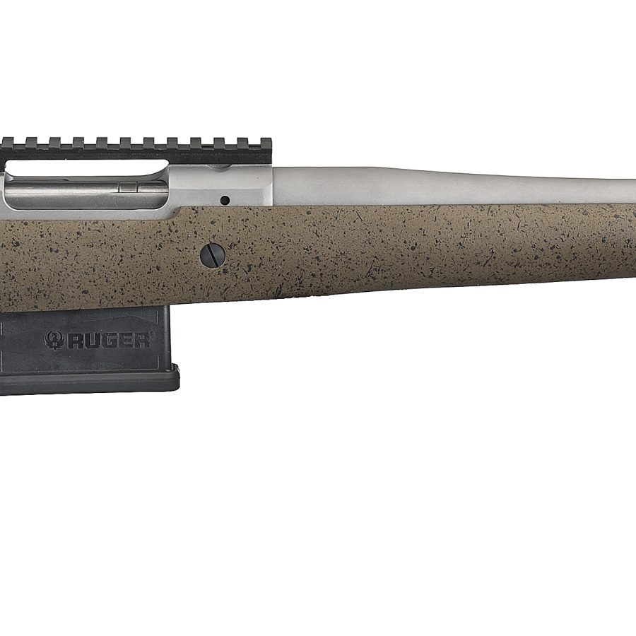 HAWKEYE LR HUNTER 6.5CR SS/LAM 47198|BLK/BRWN LAM STK|22" BBL