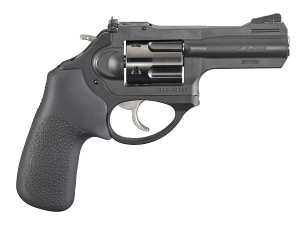 LCRX 357MAG BLK/HOGUE 3" AS 5444 | 5RD CYLINDER