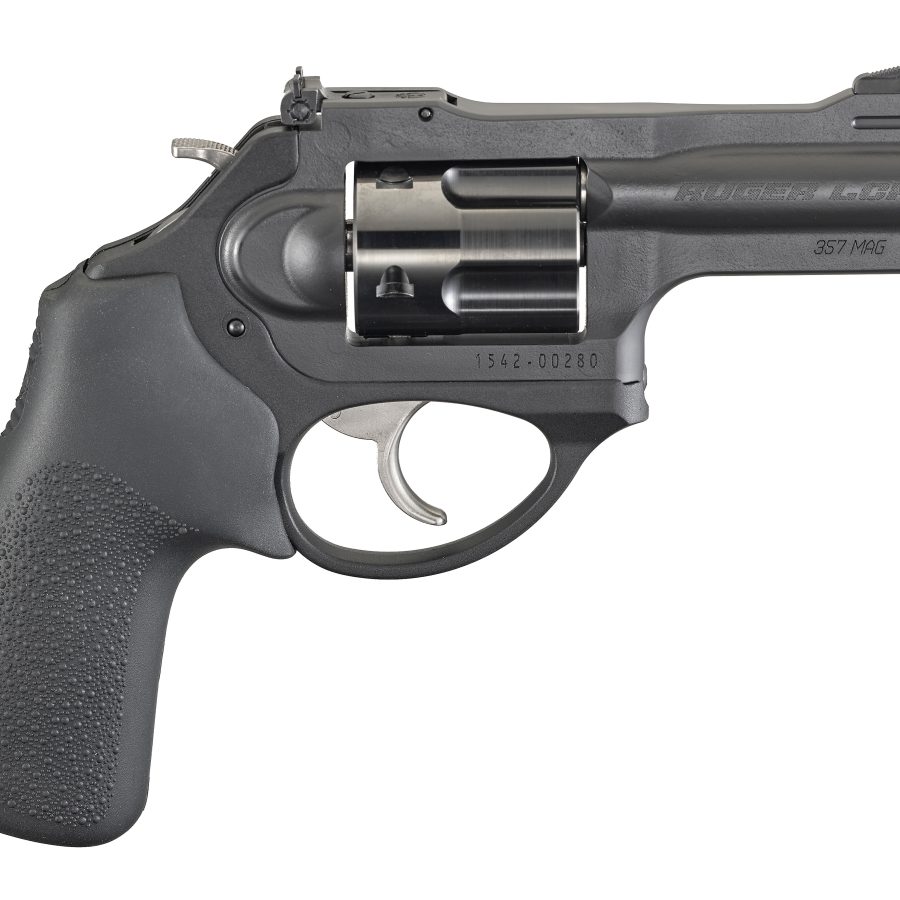 LCRX 357MAG BLK/HOGUE 3" AS 5444 | 5RD CYLINDER