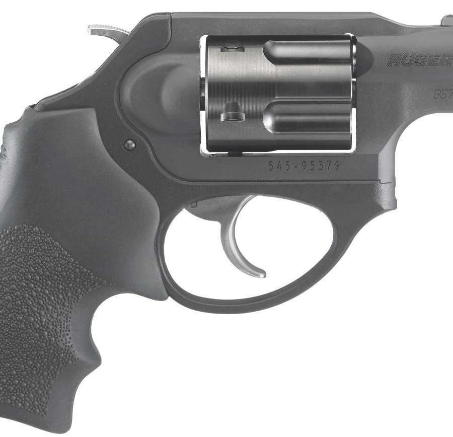 LCRX 357MAG MT/HOGUE 1.87" 5RD 5460|MATTE BLACK|HOGUE GRIPS