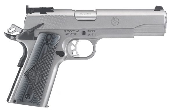 SR1911 TARGET 45ACP SS/G10 5" 6736 | BOMAR STYLE ADJ SIGHTS
