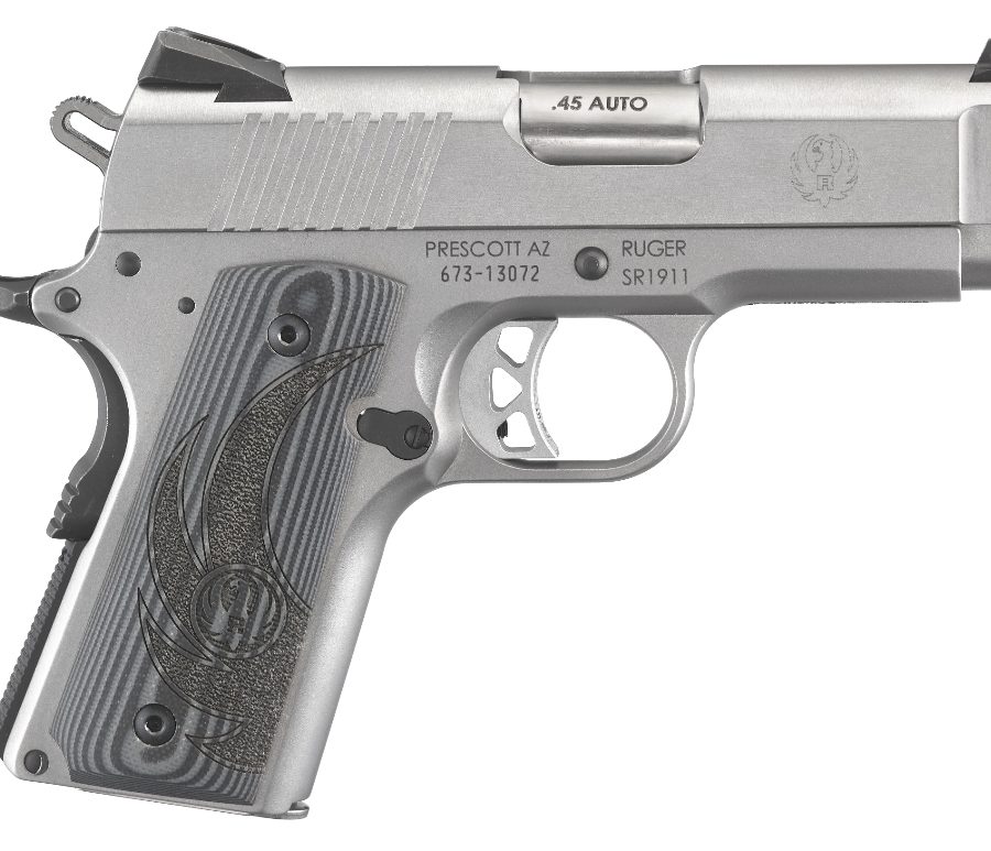 SR1911 OS 45ACP SS/G10 3.6" FS 6762 | OFFICER STYLE