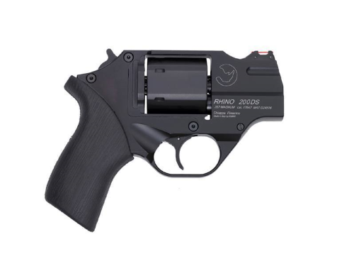 RHINO 200DS 357MAG 2" BLK 6RD CF340.216 | W/LEATHER HOLSTER