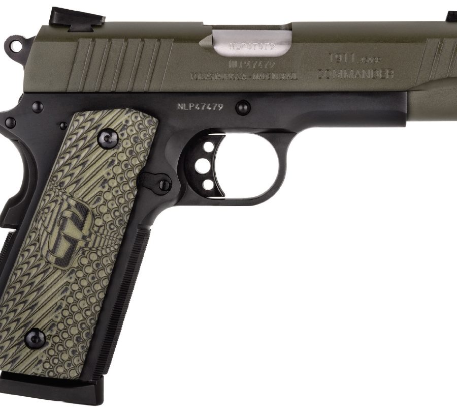 1911 COMMANDER 45ACP ODG 4.2" 1-191101COMMG-VZ|MIL-SPEC GRN