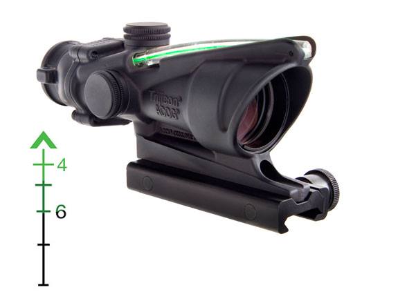 ACOG 4X32 .223 BAC CHEVRON GRN TA31F-G | TA51 MOUNT