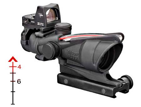 ACOG 4X32 RED BLSTC CHEV .223 TA31-D-100549 | INCL RMR TYPE2