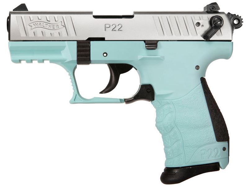 P22Q 22LR NKL/ANGEL BLUE 3.4" nan