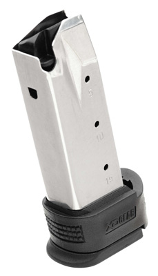 MAGAZINE XD 40SW 12RD SUB-CMPT SUB-COMPACT MAG W/ BLK SLEEVE
