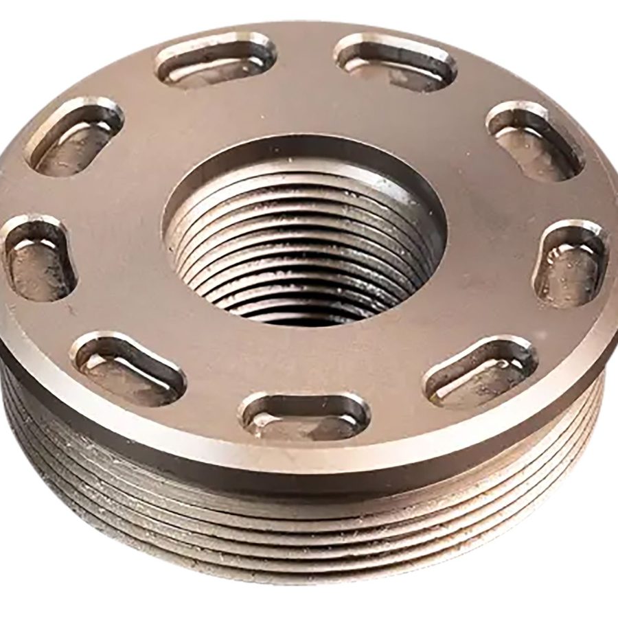 BRAVO THREAD MOUNT TI 1/2X28 TITANIUM