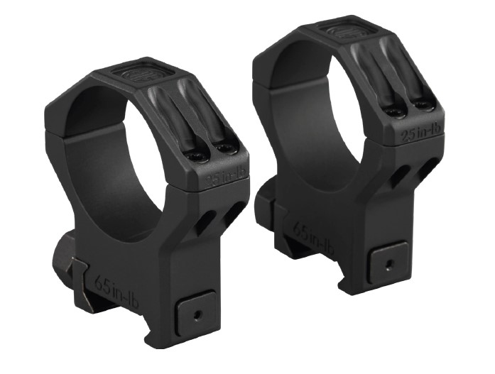 ALPHA6 SCOPE RINGS 34MM X-HIGH SOA64004|ALUMINUM|MATTE BLACK