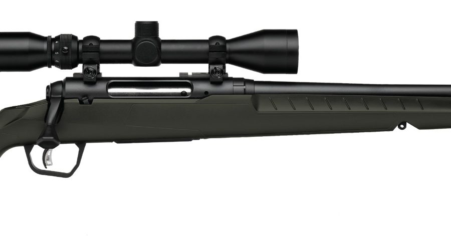 AXIS 2 22-250 BL/GRN 22" PKG 32150